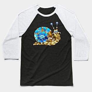 STEAMPUNK SNAIL Baseball T-Shirt